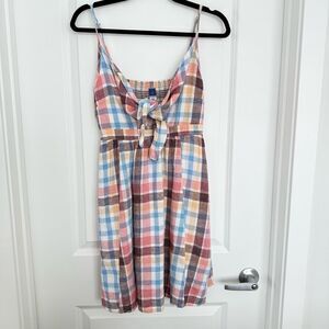 OLD NAVY | Multicolor Plaid Sundress with Pockets